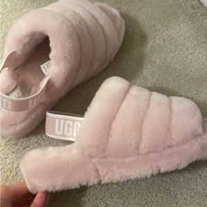 Ugh Fluff Yeah Slippers Pink